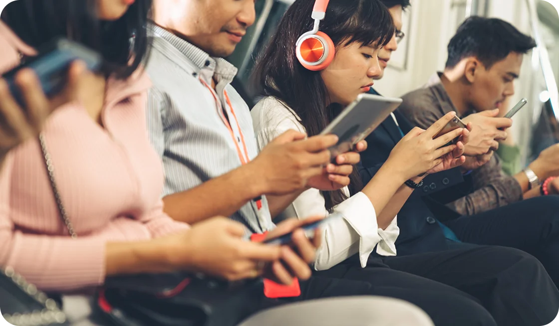 People in the TTC
