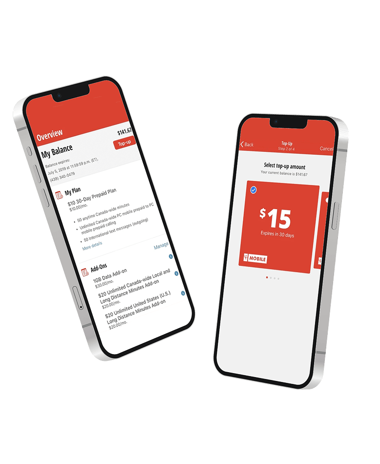 Top-Up with the My PC Mobile app