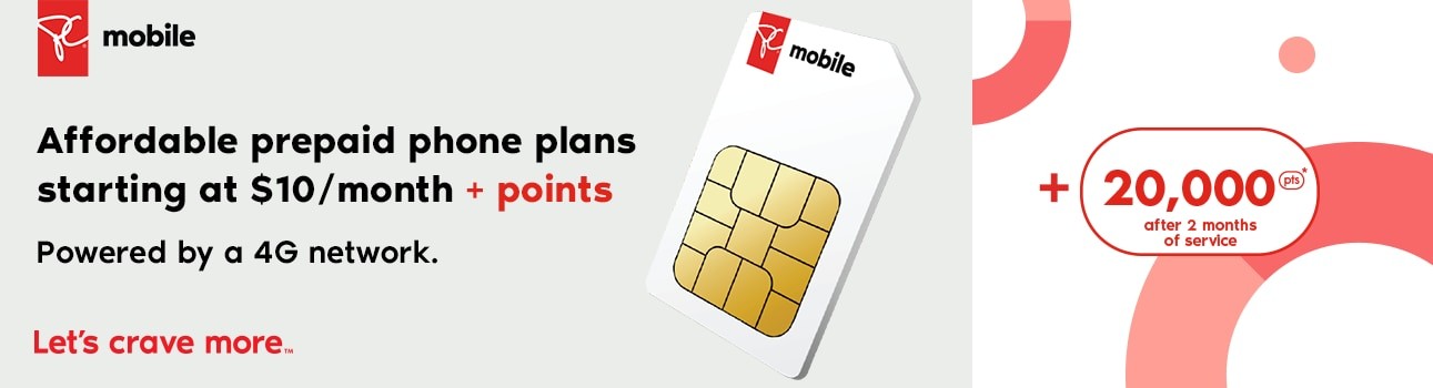 Prepaid Phone Plans plus 20K points