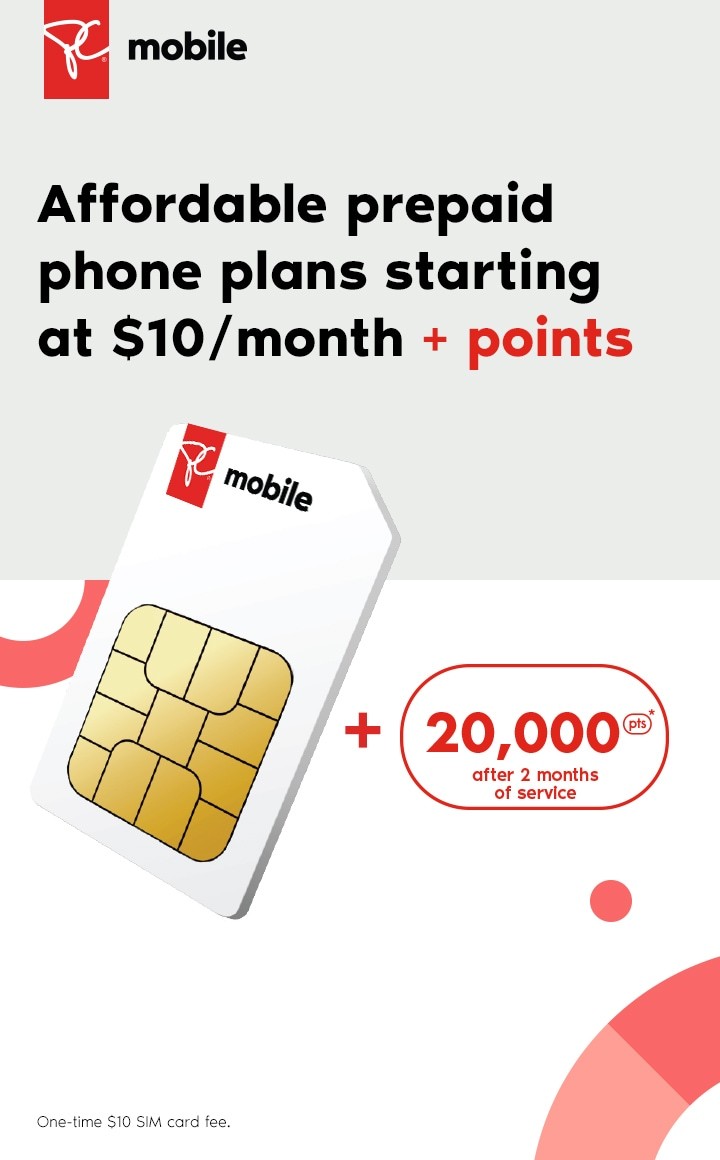 Prepaid Phone Plans plus 20K points